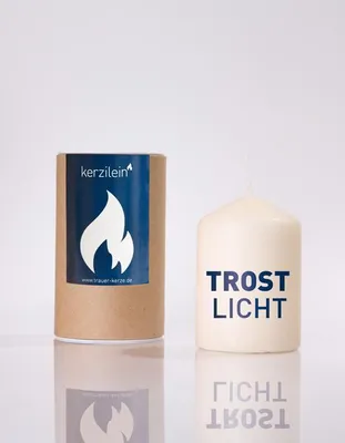 Produktbild von Flämmchen, dunkelblau "TROSTLICHT"