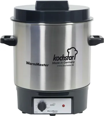 Produktbild von Einkocher WarmMaster Edelstahl 1800W mit Drehschalter 45,50 x 36,70 x 41,50 cm