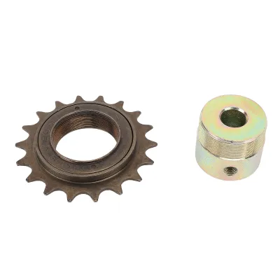 Imagen del producto de Piñón libre de 18 dientes para bicicleta de una sola velocidad, piñón libre de 18 dientes para bicicleta de una sola velocidad, piñón libre de 18 dientes para bicicleta, volante de inercia de 18 dientes para bicicleta de una sola velocidad, piñón libre roscado para bicicleta de montaña de una sola velocidad, piñón libre de 18 dientes para bicicleta de carretera de una sola velocidad, accesorio para bicicleta