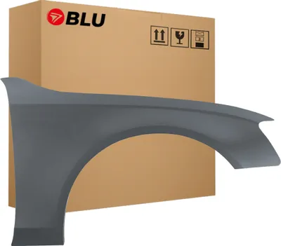 Produktbild von BLU Kotflügel Passend für Audi A4 B8 S4 LZ7S Rechts Silber DaytonaGrau | 2007-2011 | Vorderseite Vorne | Lackiert | Einbaufertig