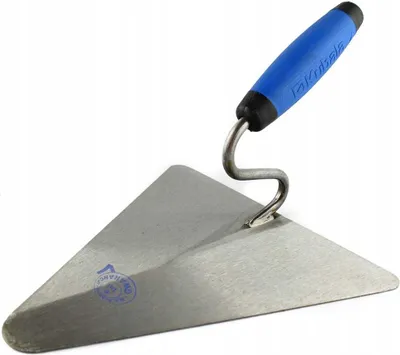 Obrázek produktu pro Lžíce zednická trojúhelníková, 220 x 215 mm, rukojeť 2k typ soft