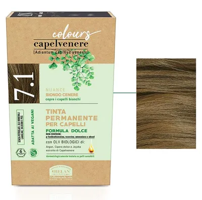 Immagine prodotto di Capelvenere Colours Tinta Capelli 7,1N Biondo Cenere