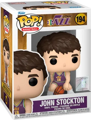 Immagine prodotto di NBA Utah Jazz Pop Figure - Giocattolo da collezione John Stockton