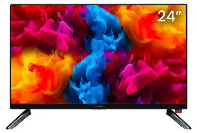 Image de Kiano Slim TV Smart Travel TVs 24"24 "LED HD TV écran | Chargeur de Coche | HDMI USB | Dolby Audio |Triple Tuner DVB-T2 | Noir