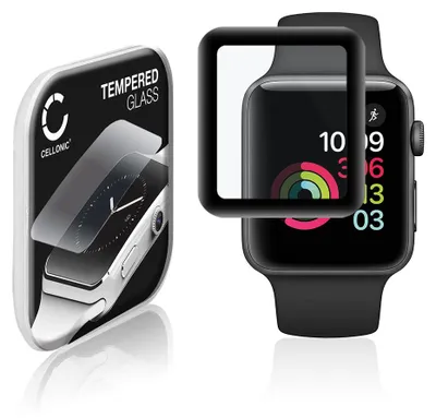Produktbild von CELLONIC 1x Displayschutz kompatibel mit Apple Watch 3 - 42mm, 2 - 42mm