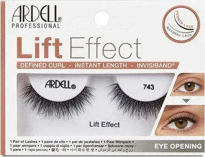 Produktbild von ARDELL LIFT EFFECT 743 Streifenwimpern 1 Paar
