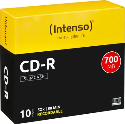 Produktbild von INTENSO CD-R Slim Case