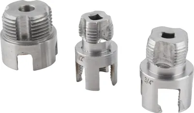 Produktbild von Integrierte interne und externe Rohrgewindeschneidwerkzeuge 1/4 Zoll Sechskantschaft G1/2 G3/4 G1 Rohrgewindeschneidwerkzeuge
