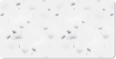Produktbild von MuchoWow® Schreibtischunterlage Design - Pusteblume - Blumen 80x40 cm - XXL Mauspad - Gaming Mauspad