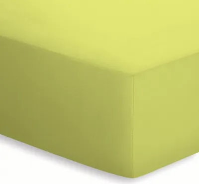 Produktbild von schlafgut Jersey-Elasthan Spannbettlaken Spannbetttuch 180x200cm - 200x220cm Kiwischlafgut