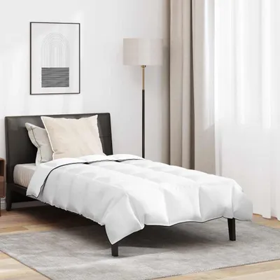 Produktbild von Bettdecke mit Kissen 2 pcs Weiß 135 x 200 cm Daunen