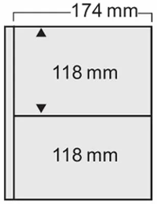 Produktbild von SAFE 7874 Compact-Ergänzungsblätter für Album 7894/7884
