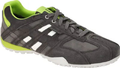 Produktbild von GEOX Sneaker SNAKE, Rauleder, Grau, Herren