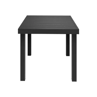 Produktbild von YITAHOME Gartentisch Balkontisch Terrassentisch wetterfest, 78x78x74cm, Outdoor-Esstisch für Garten, Schwarz