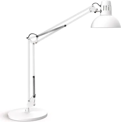 Produktbild von MAUL Tischleuchte MAULstudy E27 LED 3.000 K Standfuß weiß