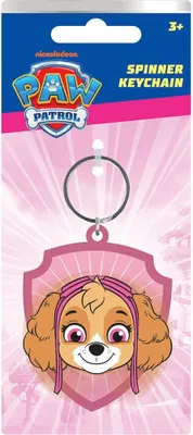 Produktbild von Paw Patrol - Spinner-Schlüsselanhänger, "Skye" PM12656 (Einheitsgröße) (Pink/Braun)
