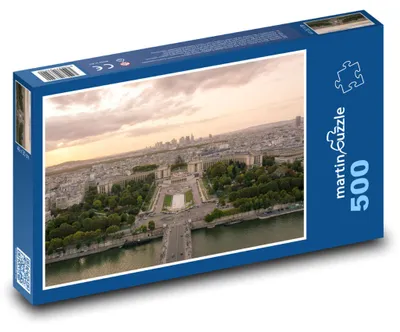 Obrázok produktu pre Puzzle 500 Výhľad na Paríž z Eiffelovky - martinpuzzle