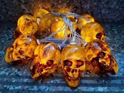 Obrázok produktu pre Halloweenská dekorácia s 10 LED svetlami, 15 m kábel, do interiéru
