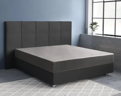 Produktbild von Primaviera Deluxe Satin Spannbetttuch grau 140 x 200 cm