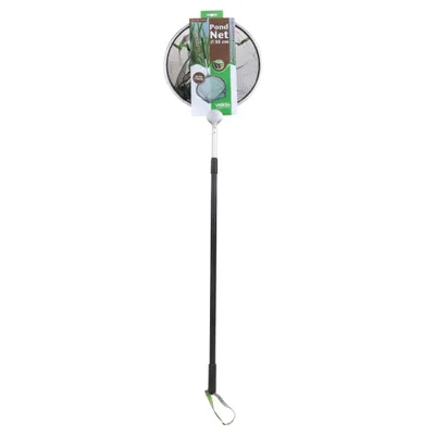 Produktbild von Velda Runder Teichkescher 35 cm mit Teleskopstiel