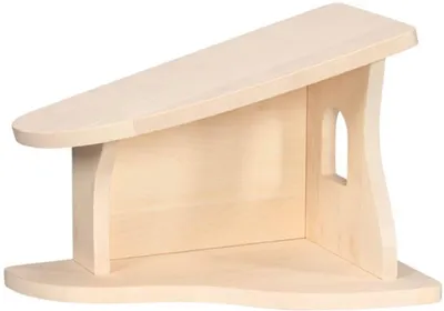 Produktbild von Holztiger Stall, Krippe, montiert