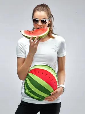 Immagine prodotto di T-shirt gravidanza ARBUZ taglia S per la mamma