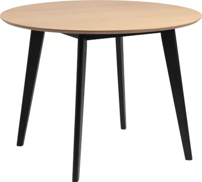 Image de Roxana Table de salle à manger en chêne plaqué.