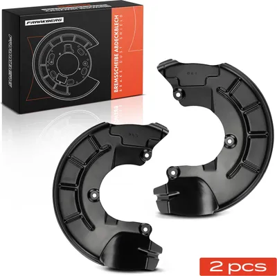 Immagine prodotto di Frankberg 2x piastra di ancoraggio disco freno asse anteriore entrambi i lati per VW Polo Seat Cordoba Ibiza Skoda Fabia Audi
