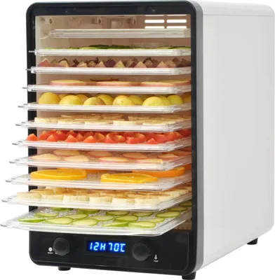 Produktbild von dehydrátor vidaXL s 10 policami 550 W biely