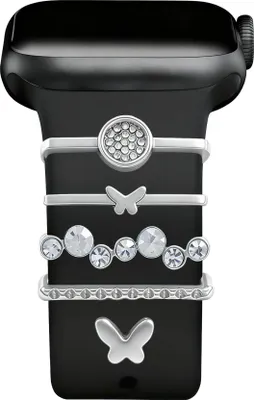 Produktbild von Watch Strap Charm - Butterfly (silver)