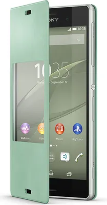 Produktbild von Sony Flip-Tasche SCR24 für Xperia Z3 türkis