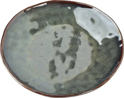Image de indre Ceramics & Design Assiette sous kokedama, diamètre 21 cm, bleu