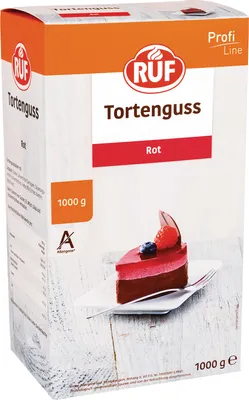 Produktbild von RUF Tortenguss rot 1kg FS