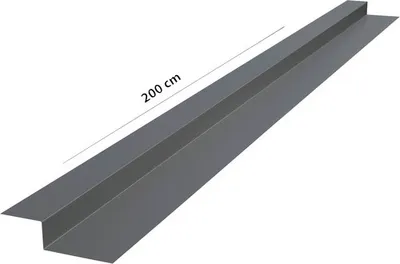 Obrázek produktu pro Větrací profil hřebenáče PRECIT Click 2000x90x0,5 mm