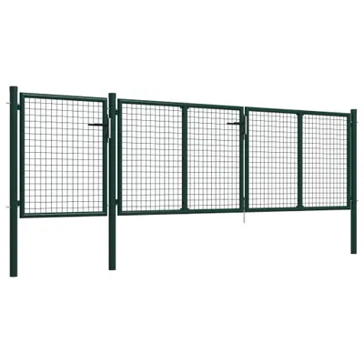 Immagine prodotto di Cancello da Giardino in Acciaio 400x100 cm Verde