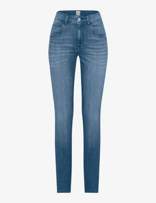 Produktbild von Brax - Damen Jeans, Style Shakira S (9-6132), Größe:38, Farbe:used atlantic blue (27), Länge:Kurz
