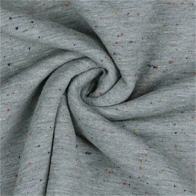 0,5m Sweat-Stoff Cosy Colours Meterware Oeko-Tex Sweatstoff Sweat hellgrau