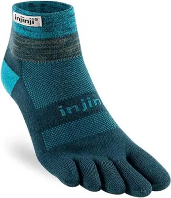 Produktbild von injinji Injinji Herren Trail Midweight Mini-Crew Zehensocken midnight 40,5-44