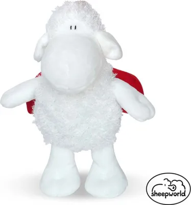 Produktbild von Sheepworld Plüschtier Schaf als Marienkäfer / Glückskäfer verkleidet