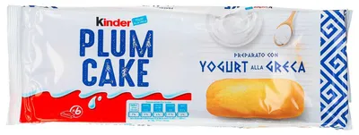 Produktbild von Kinder 8000500357347, 192 g, 136 kcal, 1777 kJ, 424 kcal, 19,6 g, 3,3 g