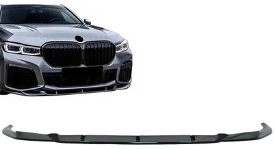 Produktbild von Stoßstange Spoilerlippe für BMW 7er G11 G12 LCI M Sport 02.2019+ Glänzend schwarz.