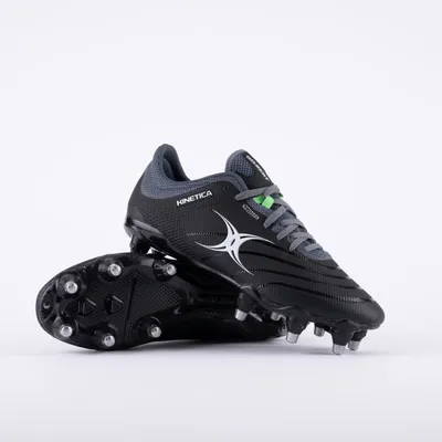 Imagen del producto de Zapatillas de rugby Gilbert Kinetica Pro 8, con tacos, color , talla 48, para adultos
