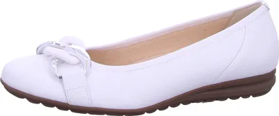 Produktbild von Gabor 82.625 Ballerinas - Damen Halbschuhe - Slipper weiß Freizeit NEU