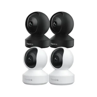 Obrázek produktu pro Reolink E1 Pro, 2K+ 5MP WiFi vnitřní sledovací kamera, otáčení a naklápění, inteligentní detekce, automatické sledování, detekce pláče dítěte, 4 kusy