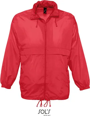 Produktbild von SOLs 32000 | Windbreaker Surf - Farbe: Red - Größe: M