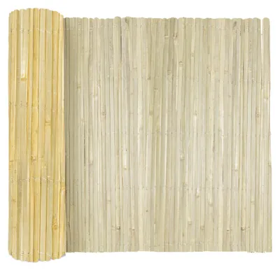 Produktbild von Sol Royal Hell Glänzender Split Bambus Sichtschutz SolVision B33, 180x600cm