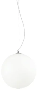 Produktbild von Ideal Lux MAPA SP1 D30, Nickel, Weiß, Oberfläche, E27, 60W, 230V