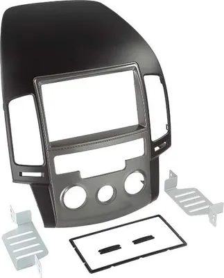 Image de Adaptateur de façade 2-DIN pour Hyundai i30 2008 > air conditionné manuel