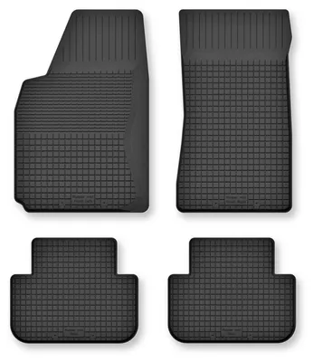 Obrázok produktu pre Gumové vaničkové autokoberce pre: SsangYong Rexton II 2006-2012 SUV čierne 4 ks