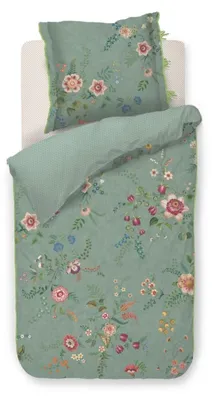 Produktbild von PIP STUDIO Everbloom Bettwäsche grün 135x200cm (1 Stück)